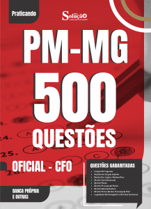 Caderno de Questões PM-MG - Oficial - CFO - 500 Questões Gabaritadas - Imagem 2