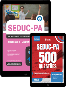 Combo SEDUC-PA 2026 - Professor - Língua Portuguesa - Imagem 1
