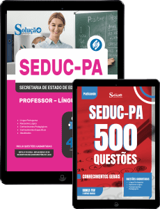 Combo SEDUC-PA 2026 - Professor - Língua Inglesa - Imagem 1