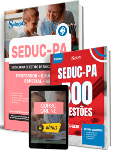Combo SEDUC-PA 2026 - Professor - Educação Especial - AEE - Imagem 1