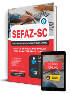 Apostila SEFAZ-SC 2026 - Auditor Estadual de Finanças Públicas - Comum aos Cargos - Imagem 1