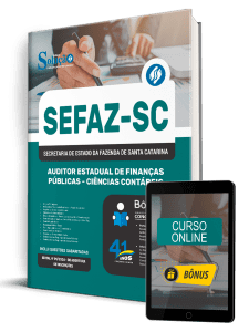 Apostila SEFAZ-SC 2026 - Auditor Estadual de Finanças Públicas - Ciências Contábeis - Imagem 1
