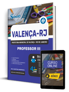 Apostila Prefeitura de Valença-RJ 2026 - Professor III - Imagem 1