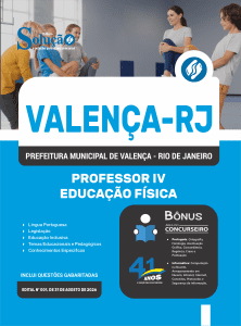 Apostila Prefeitura de Valença-RJ 2026 - Professor IV - Educação Física - Imagem 3