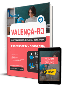 Apostila Prefeitura de Valença-RJ 2026 - Professor IV - Geografia - Imagem 1