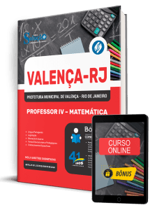 Apostila Prefeitura de Valença-RJ 2026 - Professor IV - Matemática - Imagem 1