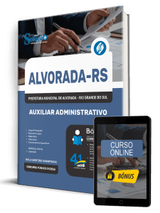 Apostila Prefeitura de Alvorada-RS 2026 - Auxiliar Administrativo - Imagem 1