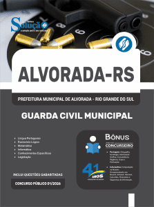 Apostila Prefeitura de Alvorada-RS 2026 - Guarda Civil Municipal - Imagem 3