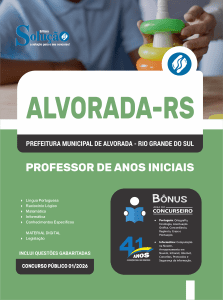Apostila Prefeitura de Alvorada-RS 2026 - Professor de Anos Iniciais - Imagem 3