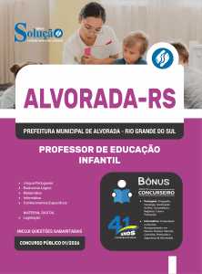 Apostila Prefeitura de Alvorada-RS 2026 - Professor de Educação Infantil - Imagem 3
