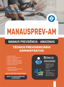 Apostila MANAUSPREV 2026 - Técnico Previdenciário - Administrativa - Imagem 3