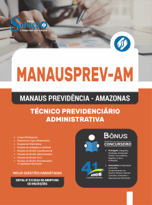 Apostila MANAUSPREV 2026 - Técnico Previdenciário - Administrativa - Imagem 3