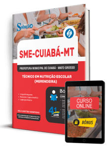 Apostila SME-Cuiabá-MT 2026 - Técnico em Nutrição Escolar (Merendeira) - Imagem 1