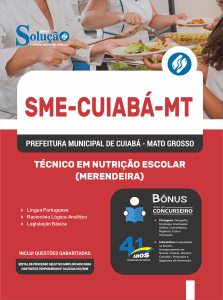 Apostila SME-Cuiabá-MT 2026 - Técnico em Nutrição Escolar (Merendeira) - Imagem 3