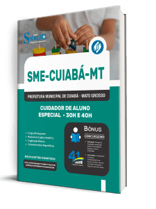 Apostila SME-Cuiabá-MT 2026 - Cuidador de Aluno Especial - 30h e 40h - Imagem 2