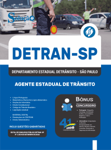 Apostila DETRAN-SP 2026 - Agente Estadual de Trânsito - Imagem 3