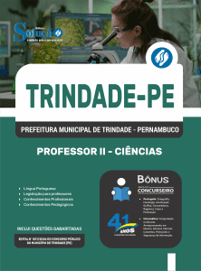 Apostila Prefeitura de Trindade-PE 2026 - Professor II - Ciências - Imagem 3