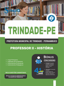 Apostila Prefeitura de Trindade-PE 2026 - Professor II - História - Imagem 3