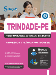 Apostila Prefeitura de Trindade-PE 2026 - Professor II - Língua Portuguesa - Imagem 3