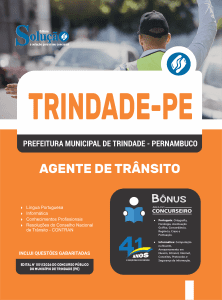 Apostila Prefeitura de Trindade-PE 2026 - Agente de Trânsito - Imagem 3