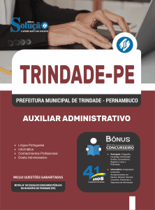 Apostila Prefeitura de Trindade-PE 2026 - Auxiliar Administrativo - Imagem 3