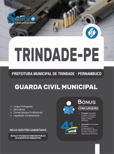 Apostila Prefeitura de Trindade-PE 2026 - Guarda Civil Municipal - Imagem 3