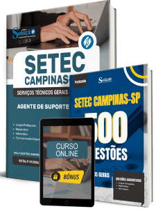 Combo SETEC Campinas-SP 2026 - Agente de Suporte Técnico - Imagem 1