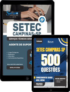Combo SETEC Campinas-SP 2026 - Agente de Suporte Técnico - Imagem 1