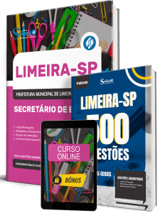 Combo Prefeitura de Limeira - SP 2026 - Secretário de Escola - Imagem 1