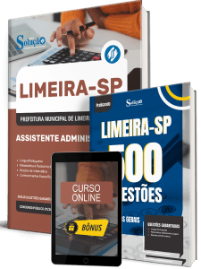 Combo Prefeitura de Limeira - SP 2026 - Assistente Administrativo - Imagem 1