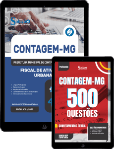 Combo Prefeitura de Contagem - MG 2026 - Fiscal de Atividades Urbanas - Imagem 1
