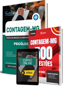Combo Prefeitura de Contagem - MG 2026 - Psicólogo - Imagem 1