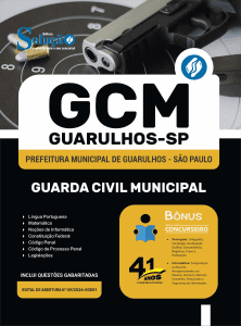 Apostila Prefeitura de Guarulhos-SP 2026 - Guarda Civil Municipal - Imagem 3