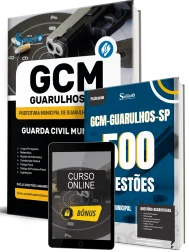 Combo Prefeitura de Guarulhos-SP 2026 - Guarda Civil Municipal