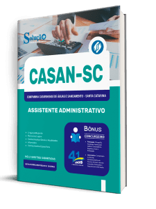 Apostila CASAN 2026 - Assistente Administrativo - Imagem 2