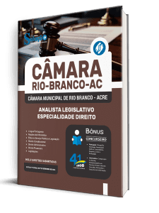 Apostila Câmara de Rio Branco-AC 2026 - Analista Legislativo - Especialidade Direito - Imagem 2