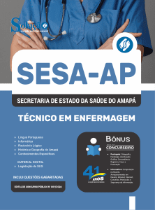 Apostila SESA-AP 2026 - Técnico em Enfermagem - Imagem 3