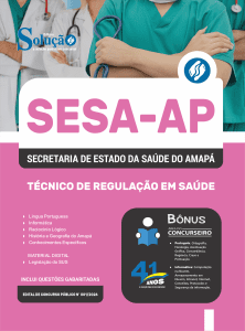 Apostila SESA-AP 2026 - Técnico de Regulação em Saúde - Imagem 3