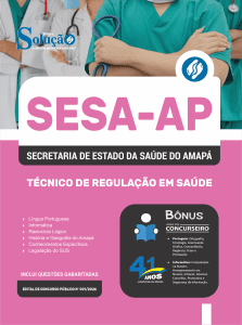 Apostila SESA-AP 2026 - Técnico de Regulação em Saúde - Imagem 3