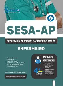 Apostila SESA-AP 2026 - Enfermeiro - Imagem 3