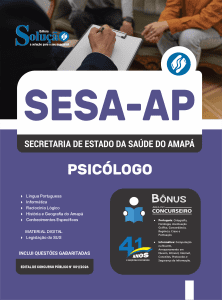 Apostila SESA-AP 2026 - Psicólogo - Imagem 3