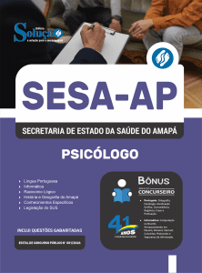 Apostila SESA-AP 2026 - Psicólogo - Imagem 3