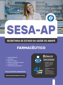 Apostila SESA-AP 2026 - Farmacêutico - Imagem 3