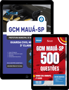Combo Prefeitura de Mauá-SP 2026 - Guarda Civil Municipal - 3ª Classe - Imagem 1