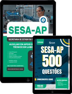 Combo SESA-AP 2026 - Auxiliar em Apoio Diagnóstico - Técnico em Laboratório - Imagem 1