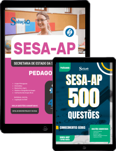 Combo SESA-AP 2026 - Pedagogo - Imagem 1