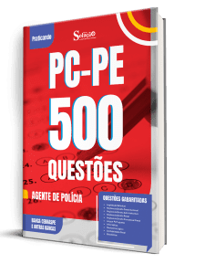 Caderno de Questões PC-PE - Agente de Polícia - 500 Questões Gabaritadas - Imagem 1