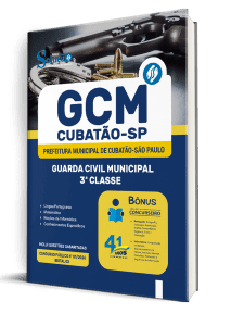 Apostila Prefeitura de Cubatão-SP 2026 - Guarda Civil Municipal - 3ª Classe - Imagem 2