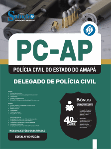 Apostila PC-AP 2026 - Delegado de Polícia Civil - Imagem 3