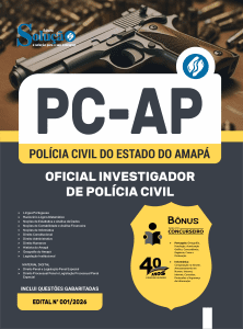 Apostila PC-AP 2026 - Oficial Investigador de Polícia Civil - Imagem 3